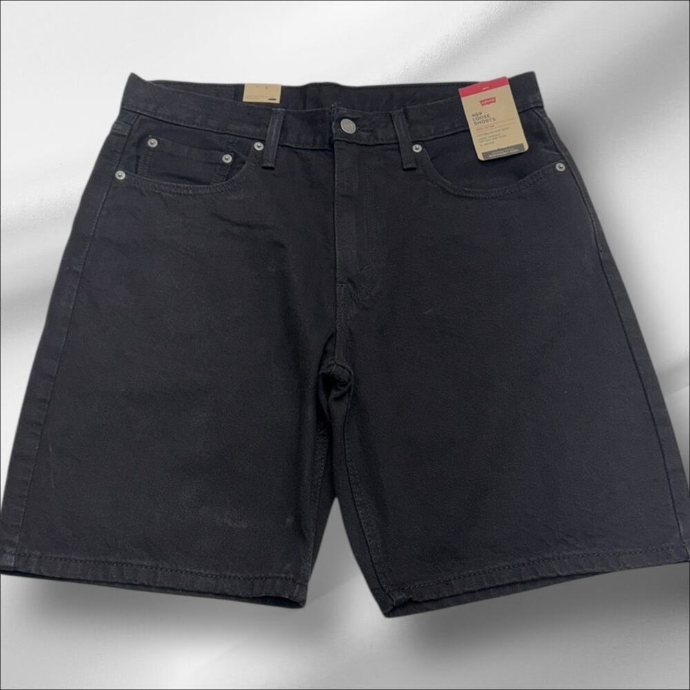 Levi's Women's Black Jean Shorts